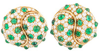 Emerald Brooch