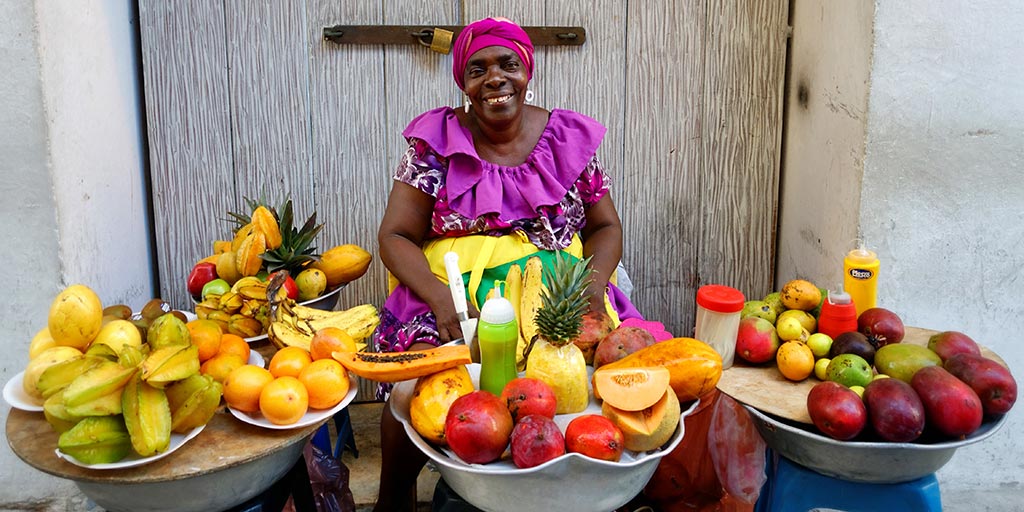 Palenquero Fruit Seller
