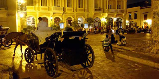 Horse Drawn Carriage in Cartagena