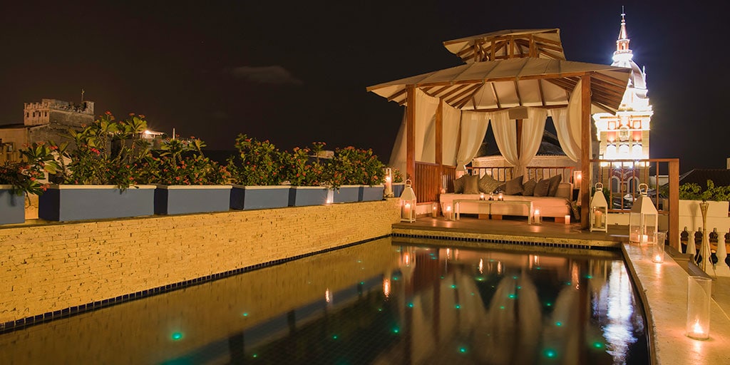 Roof Top Pool in Cartagena