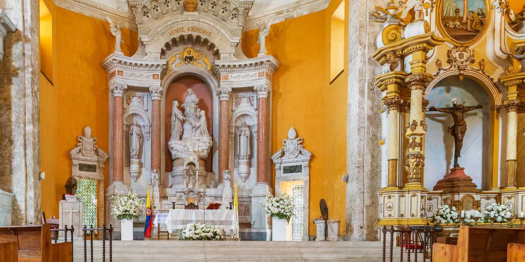Santo Domingo Church Cartagena - Best Wedding Venues