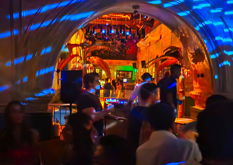 Nightlife in Cartagena, Colombia at La Movida