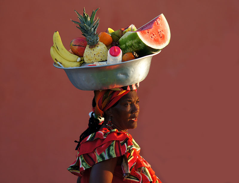 History of Palenquera Fruit Sellers