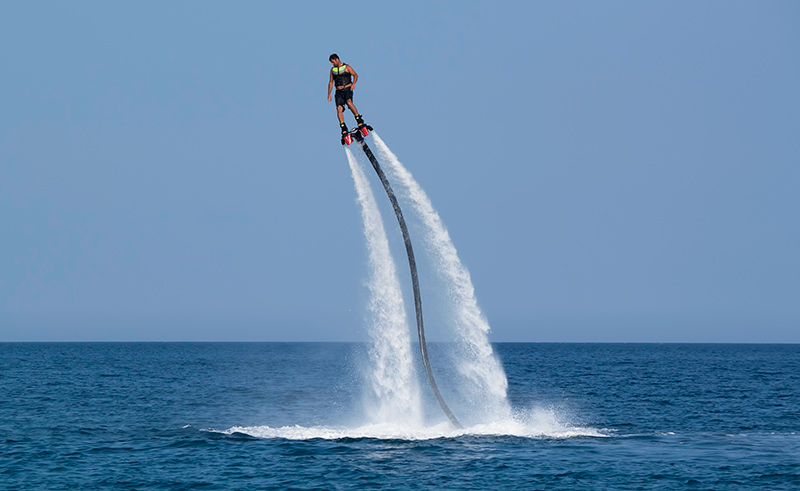 About flyboarding in Cartagena