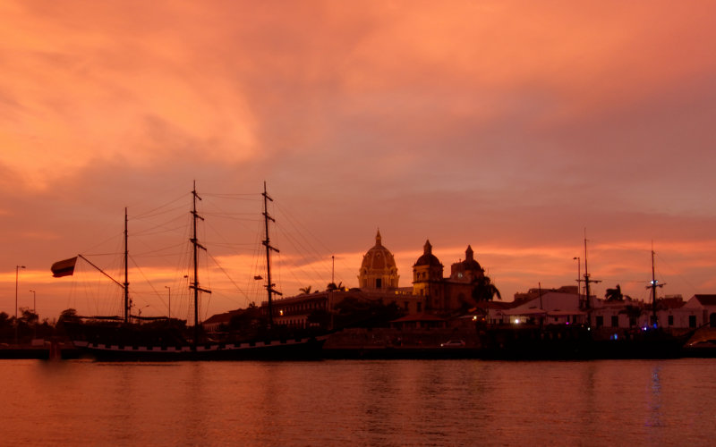 Pirate Ship Sunset Tours Cartagena Colombia